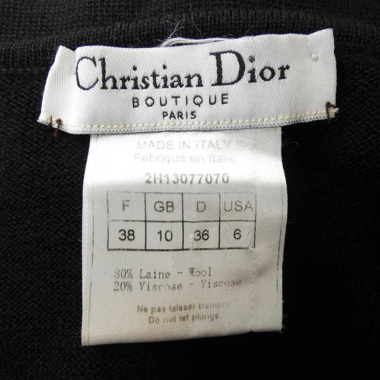 [vintage] CHRISTIAN DIOR開襟衫