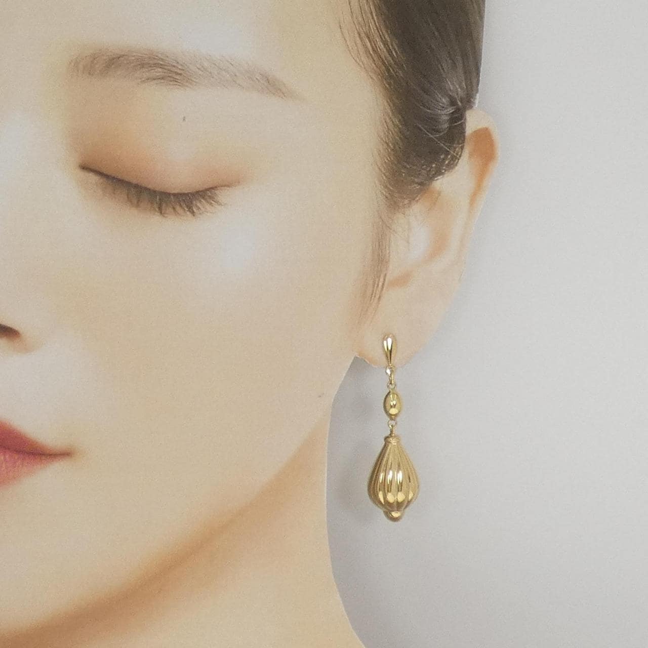 750YG/K18YG ピアス