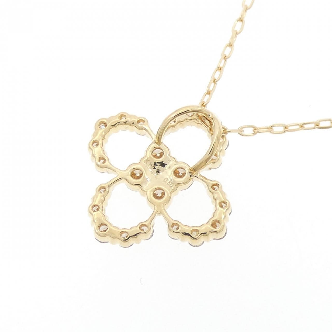 K18YG ダイヤモンド ネックレス 0.50CT