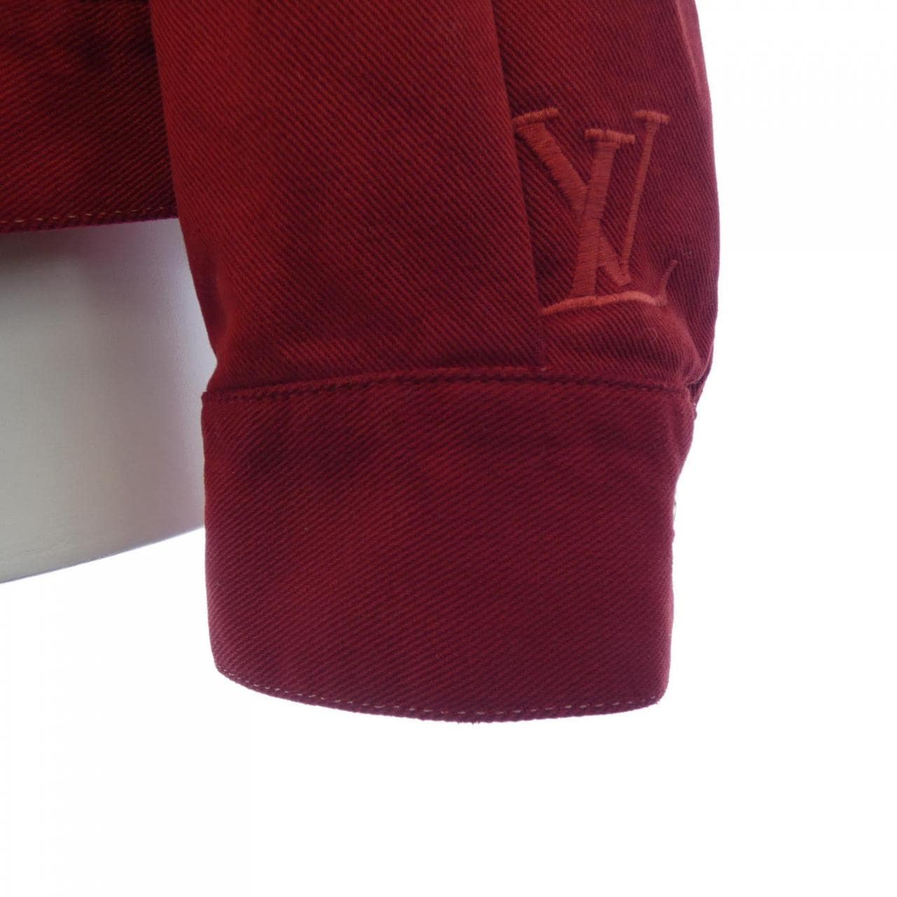 ルイヴィトン LOUIS VUITTON エンブロイダードデニムブルゾン HQA15WTZ0 デニムジャケット
