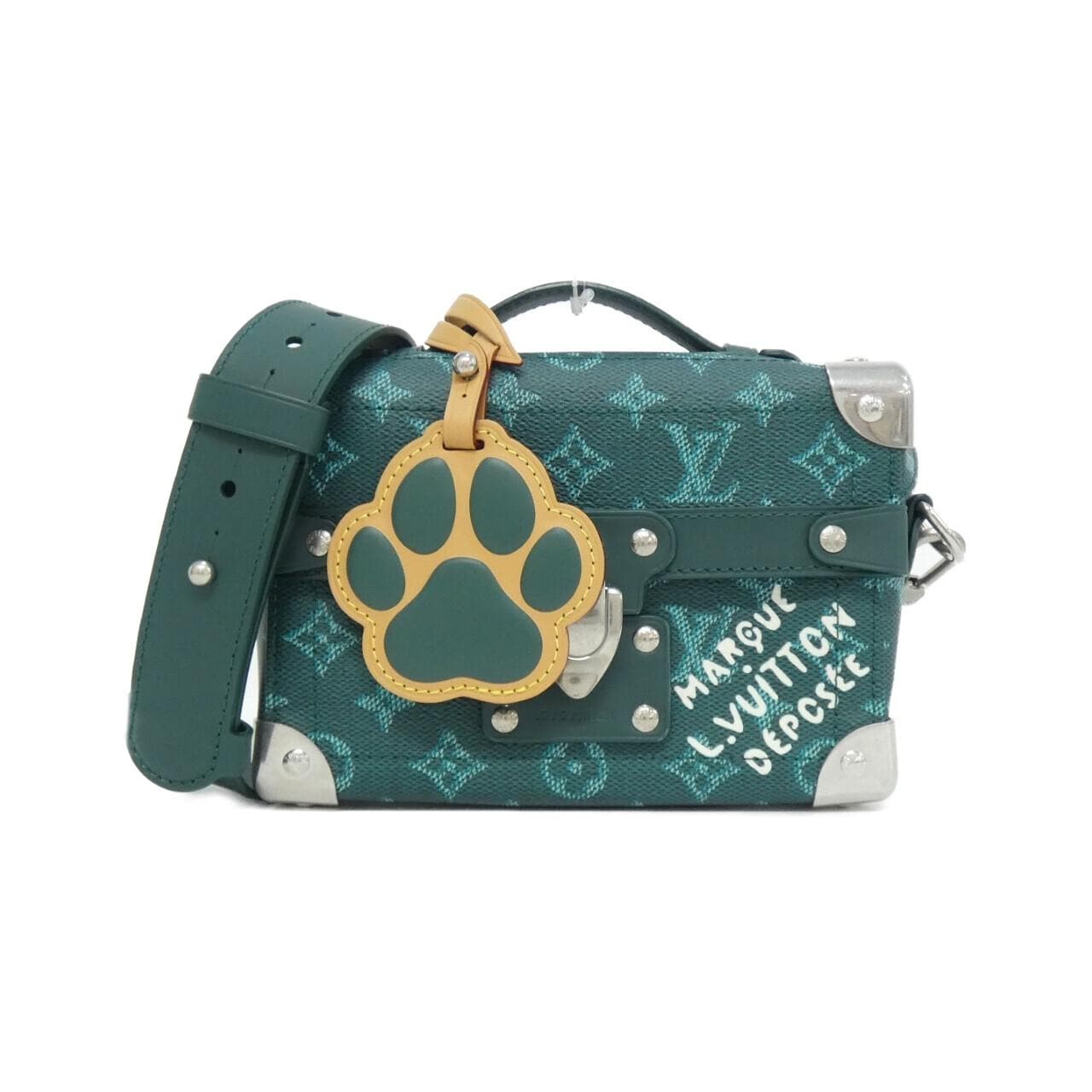 ルイヴィトン モノグラム ヘリテージ ソウル トランク M12686 ショルダーバッグ