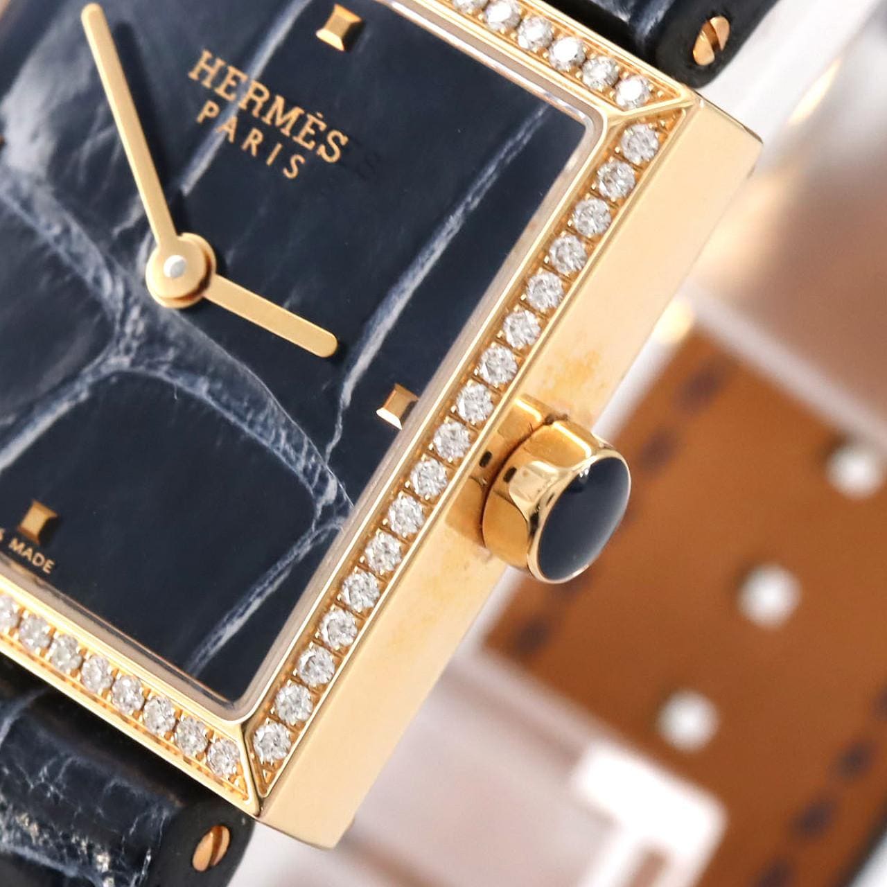 エルメス カレ キュイール PG/D CU2.271 PG･RG クォーツ