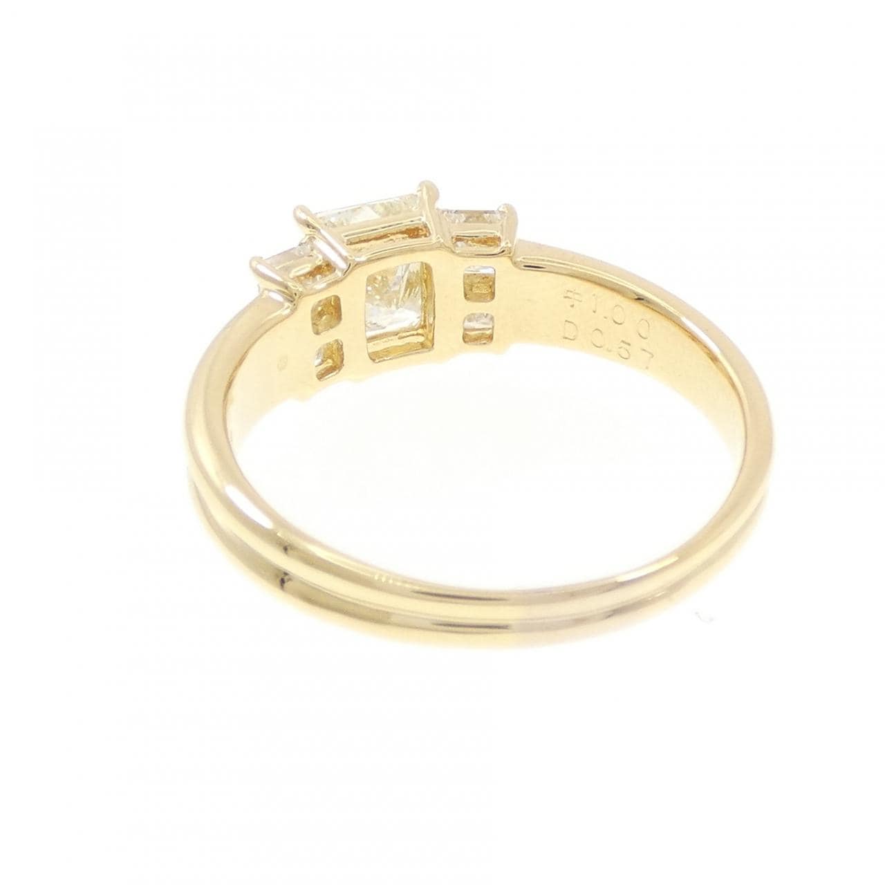 K18YG ダイヤモンド リング 1.00CT
