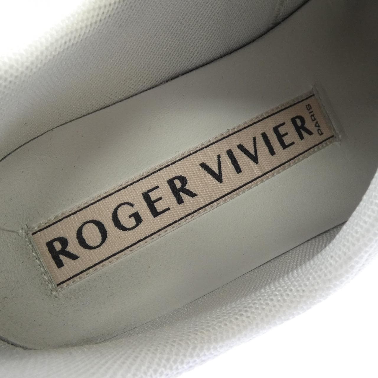 ロジェヴィヴィエ ROGER VIVIER ストラスバックル ヴィヴ ラン ライト スニーカー