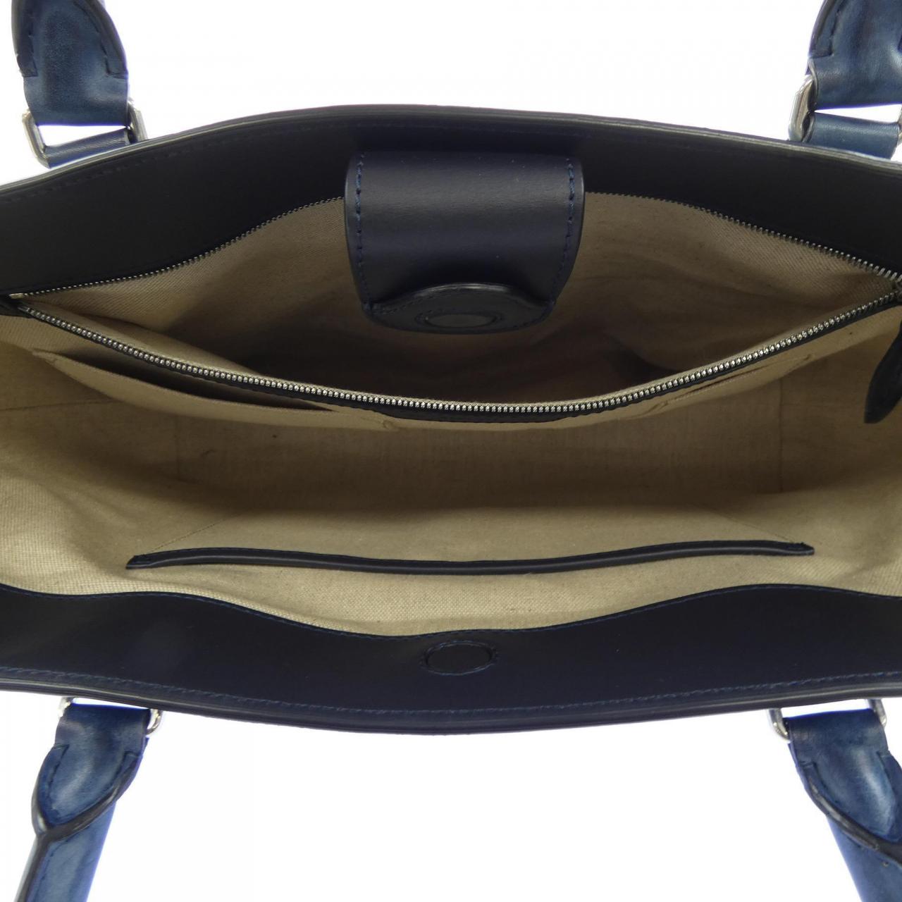 ベルルッティ Berluti トゥジュールスクリットレザートートバッグ BAG