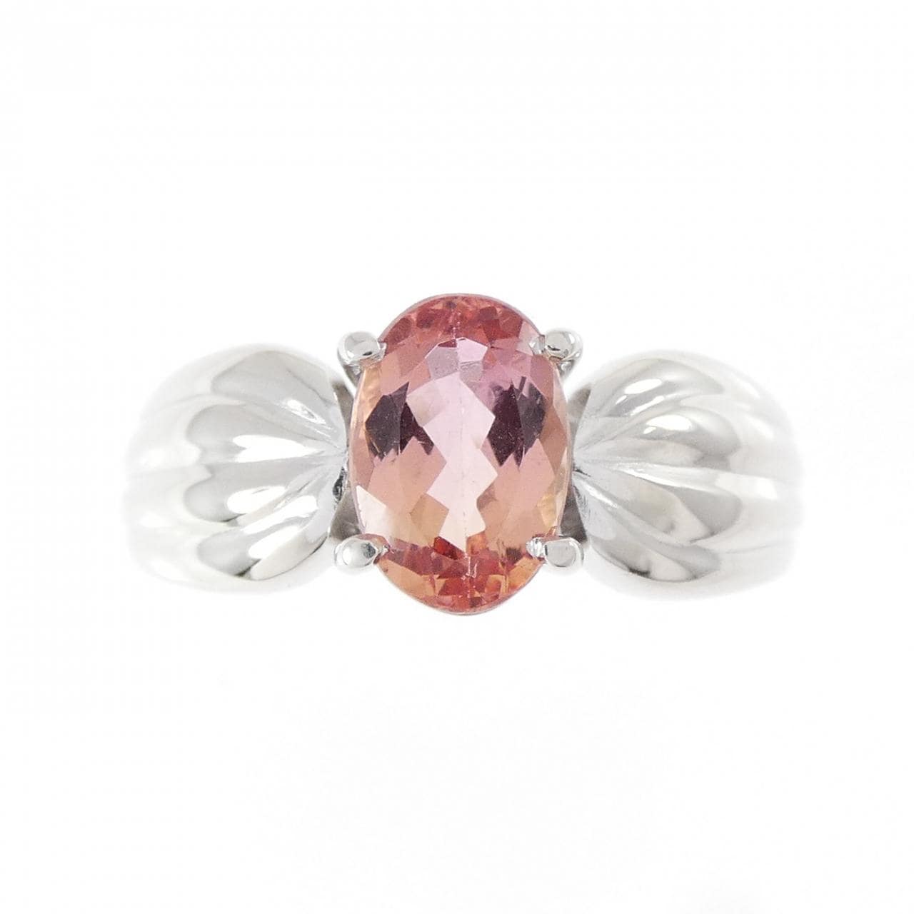 K18WG インペリアルトパーズ リング 1.38CT