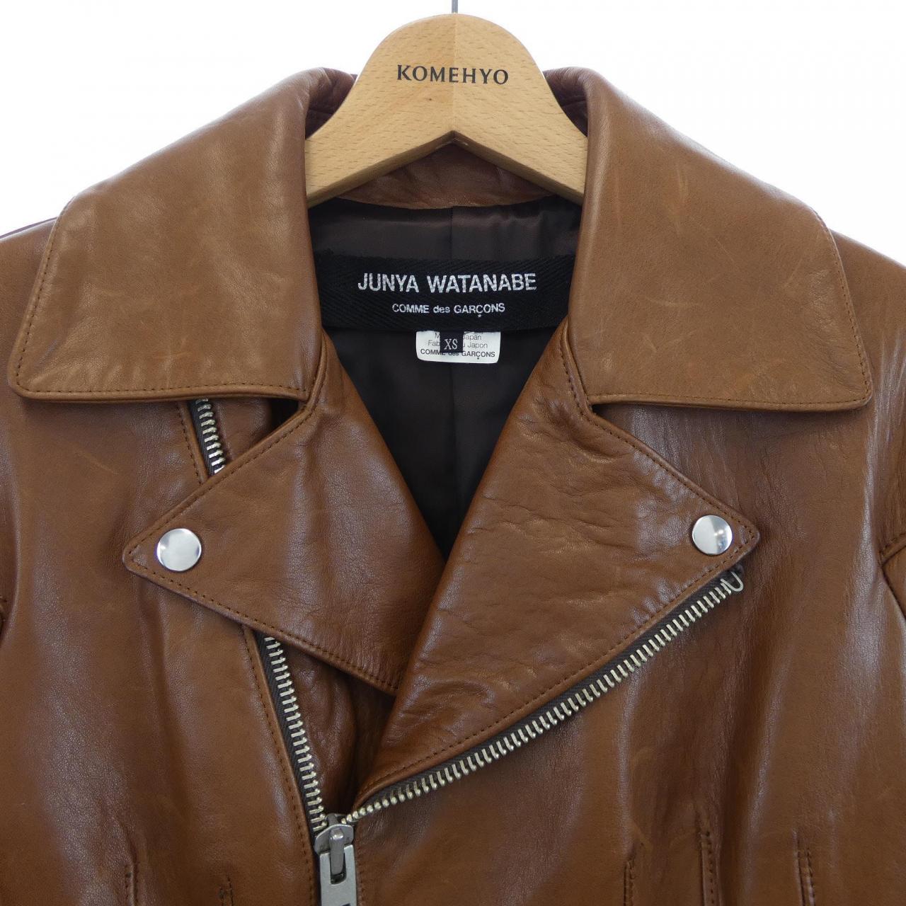 ジュンヤワタナベ JUNYA WATANABE JH-J006 レザーライダースジャケット