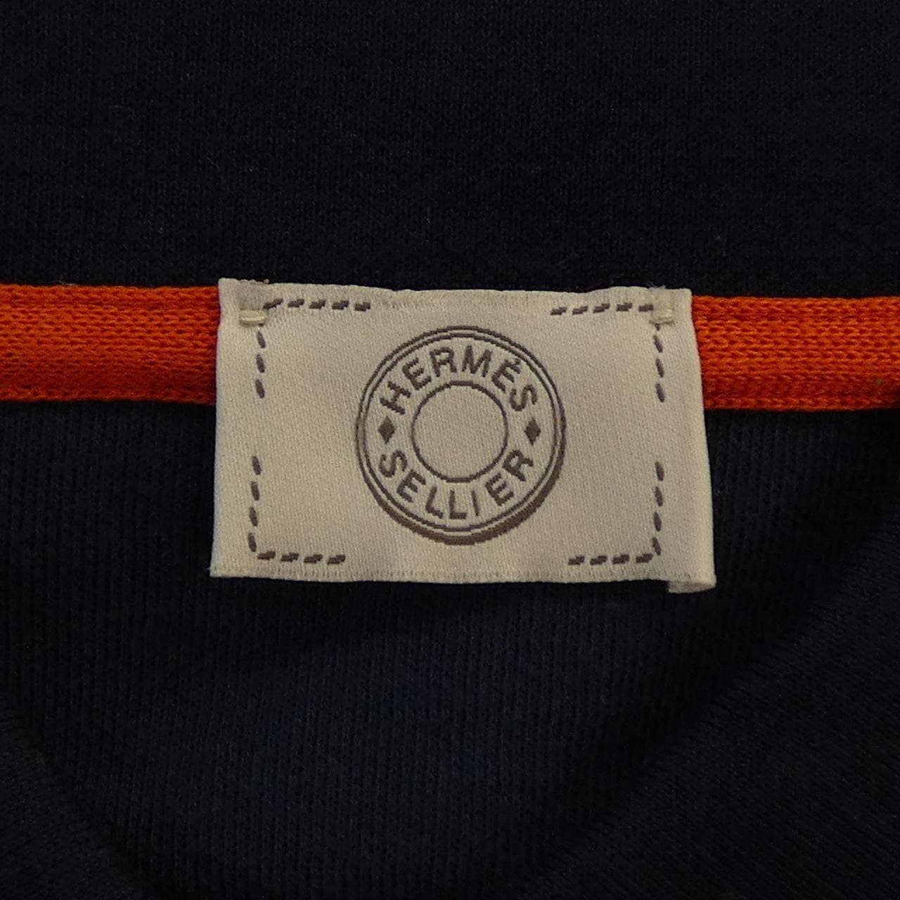 エルメス HERMES クルードセル SELLIER H800271E ドゥブル･ジュー ポロシャツ
