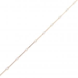 K18PG ダイヤモンド ブレスレット 0.31CT