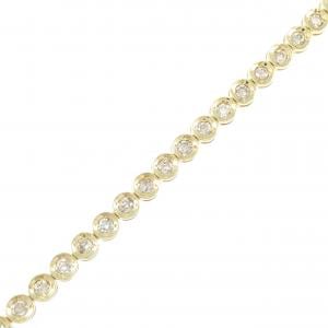 K18YG ダイヤモンド ブレスレット 2.05CT
