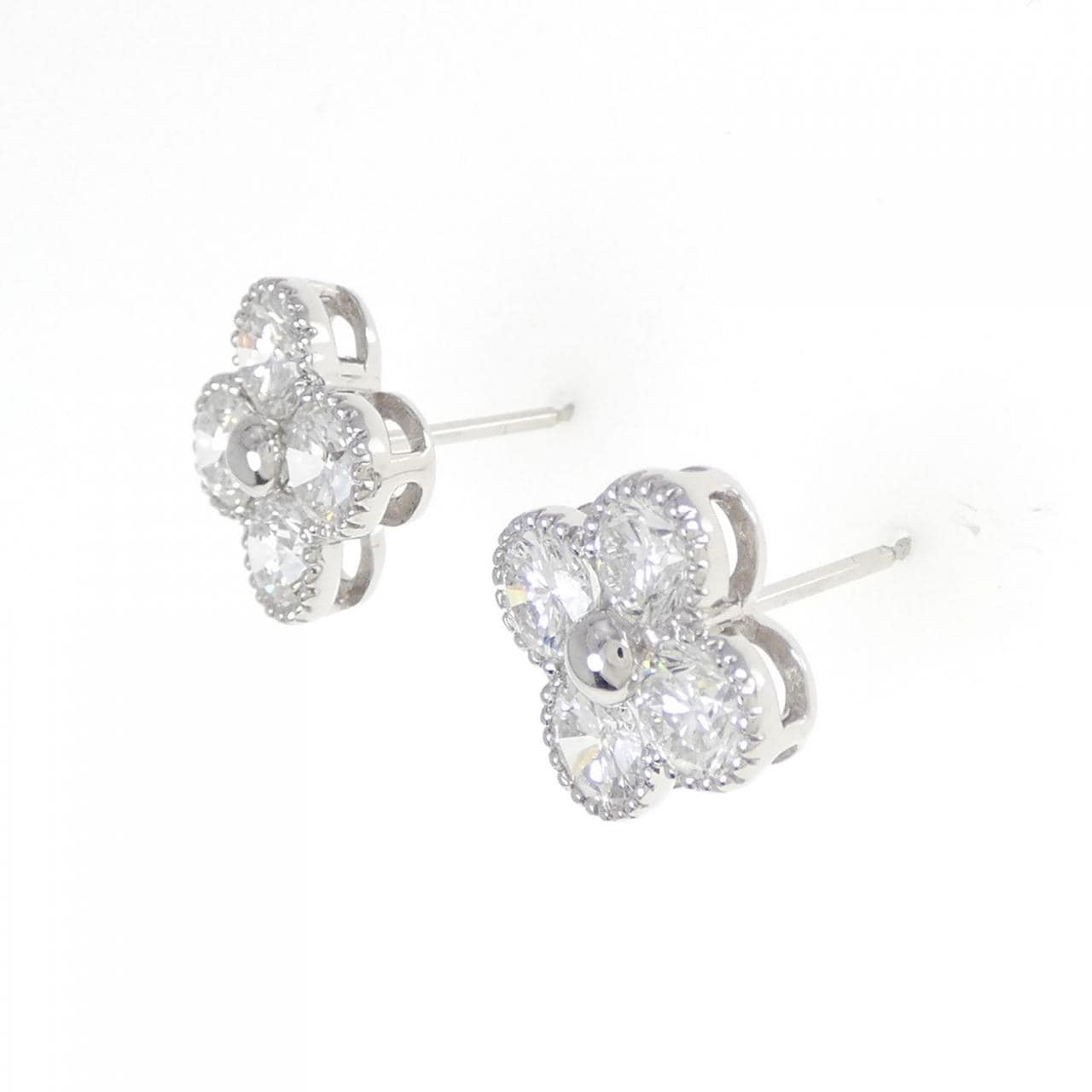 [BRAND NEW] PT Diamond Earrings 2.040CT F VS1-SI1 Good