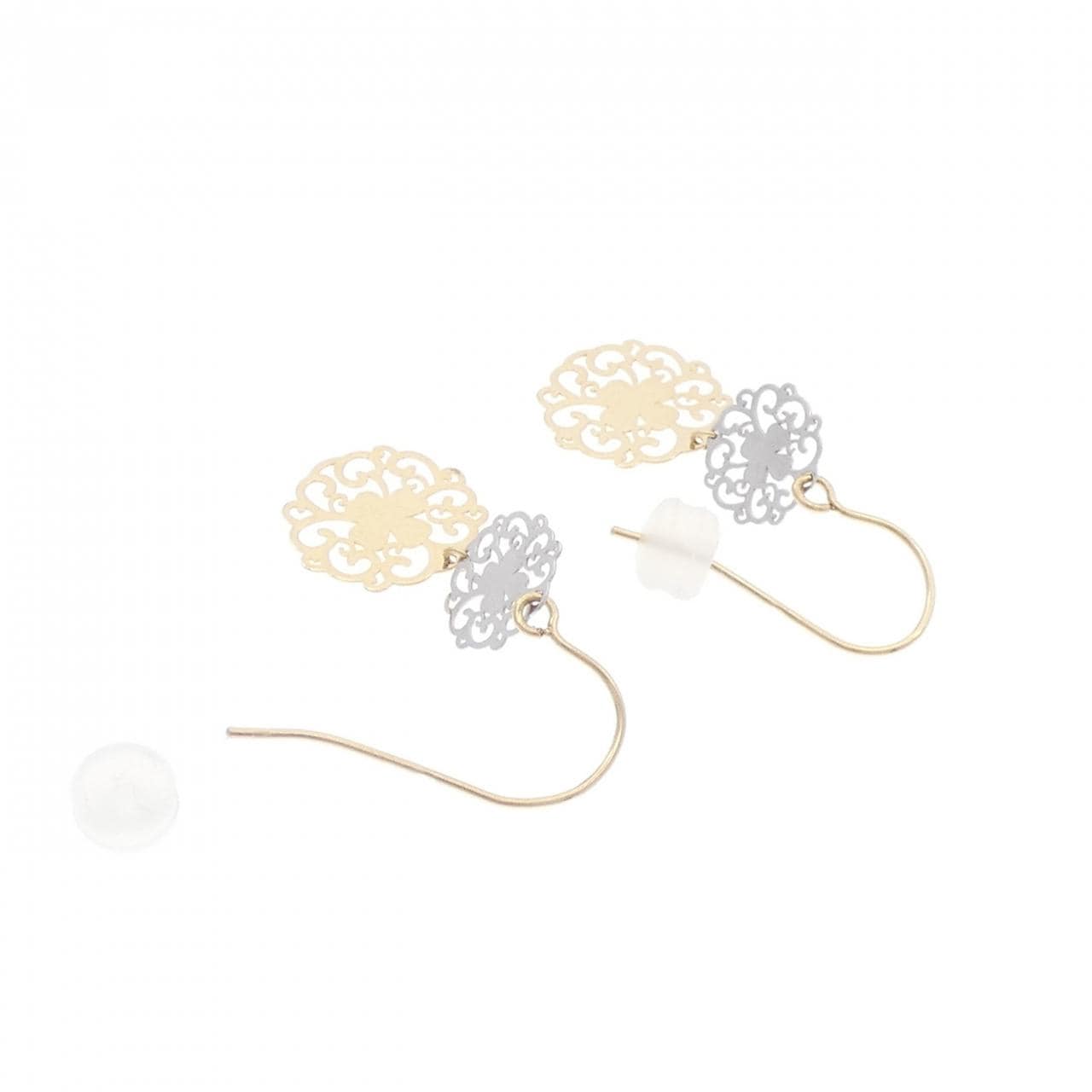[BRAND NEW] K18YG/K18WG earrings