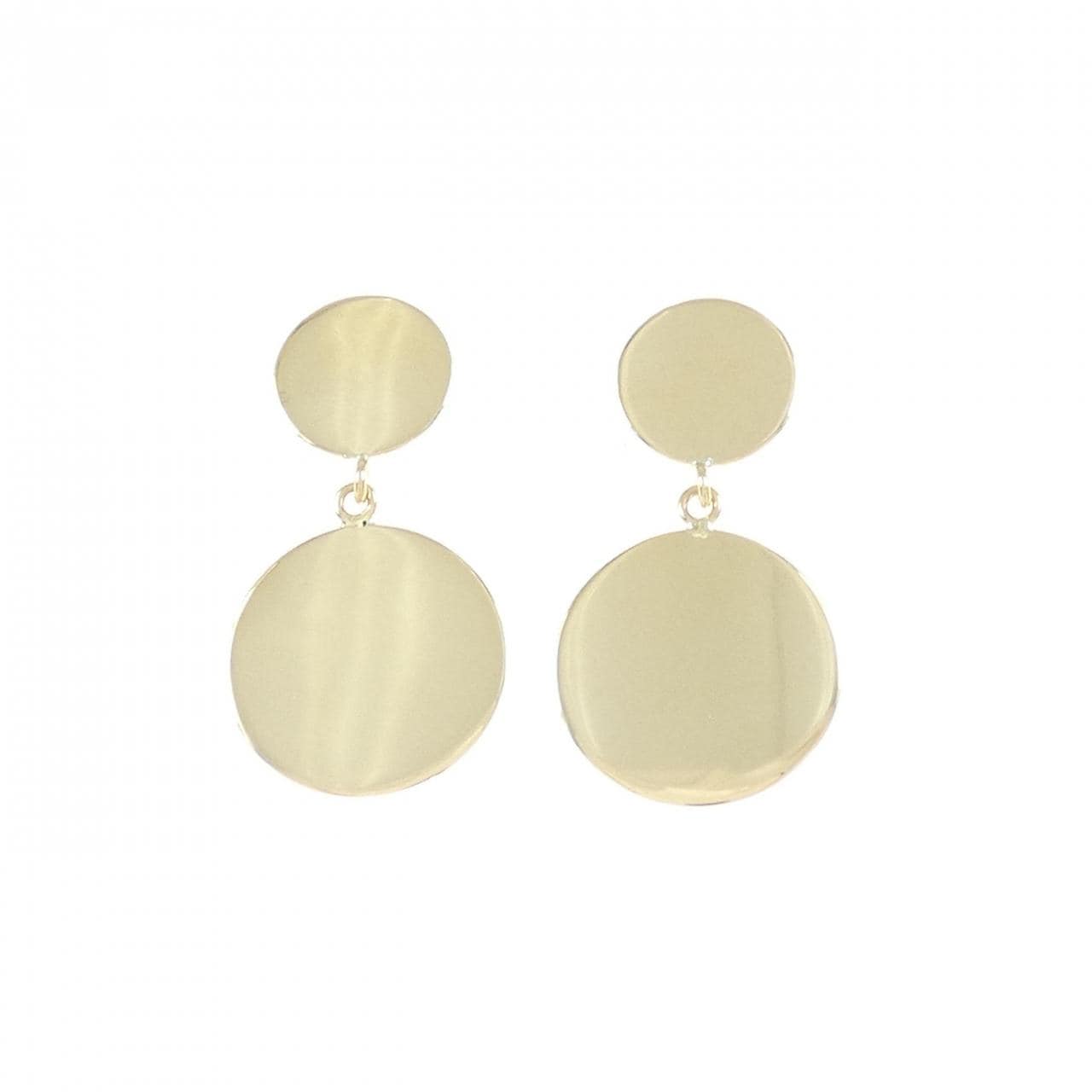 K18YG earrings