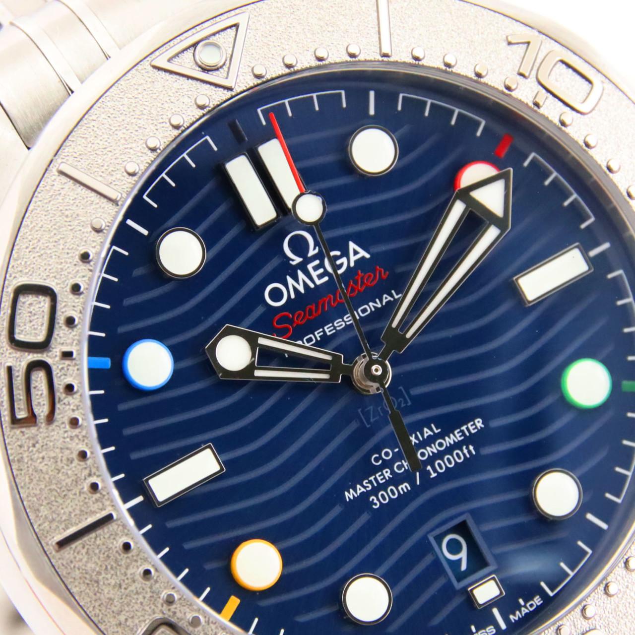 Omega Seamaster Diver 300M Beijing 2022 522.30.42.20.03.001 SS Automatic