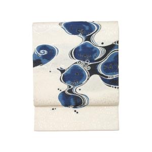 【未使用品】袋帯　山口美術織物　本藍染　中西桂秀