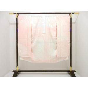 長襦袢　振袖　ボカシ染