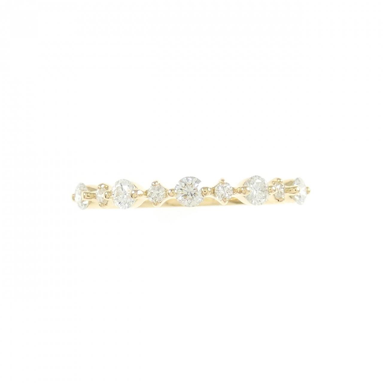 K18YG ダイヤモンド リング 0.30CT