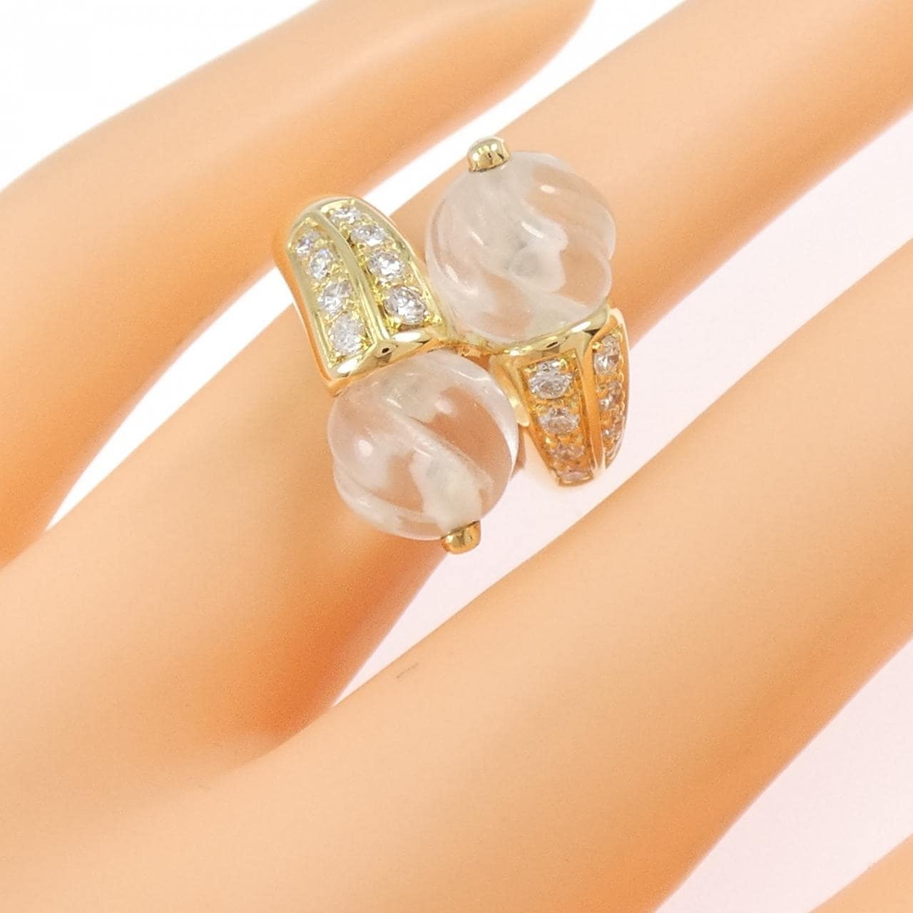 ブシュロン ロッククリスタル リング