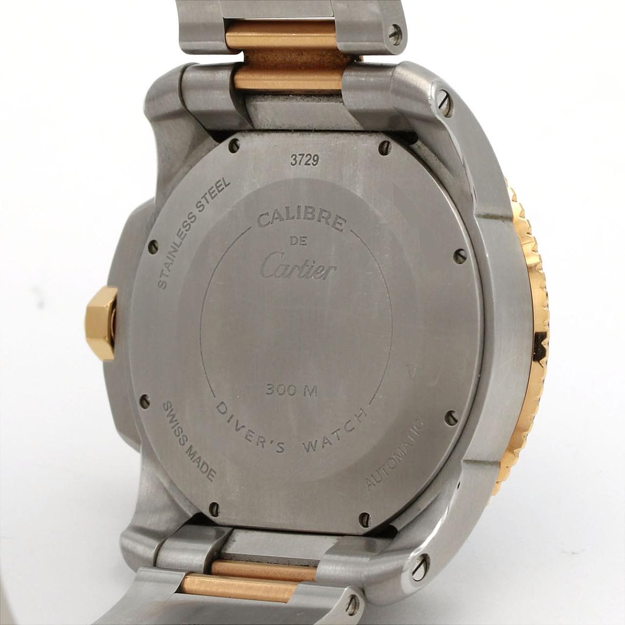 【ノーメンテナンス還元価格】カルティエ カリブル･ドゥ･カルティエダイバー PGコンビ W7100054 SSxPG 自動巻