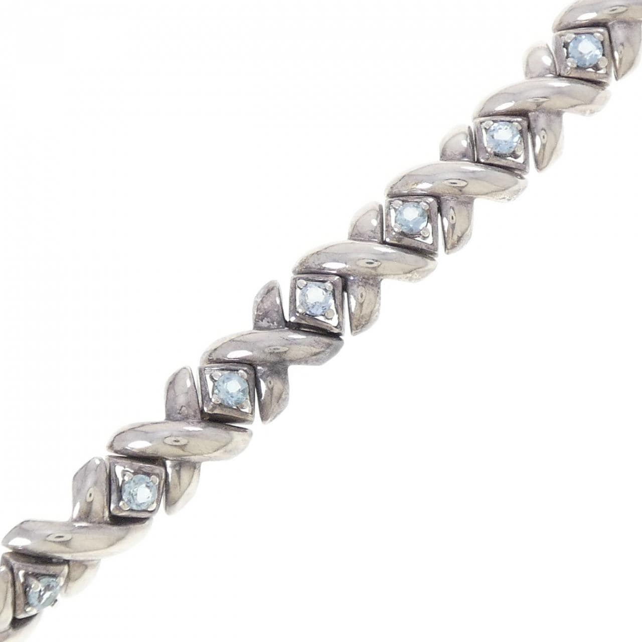 925SV ブルートパーズ ブレスレット