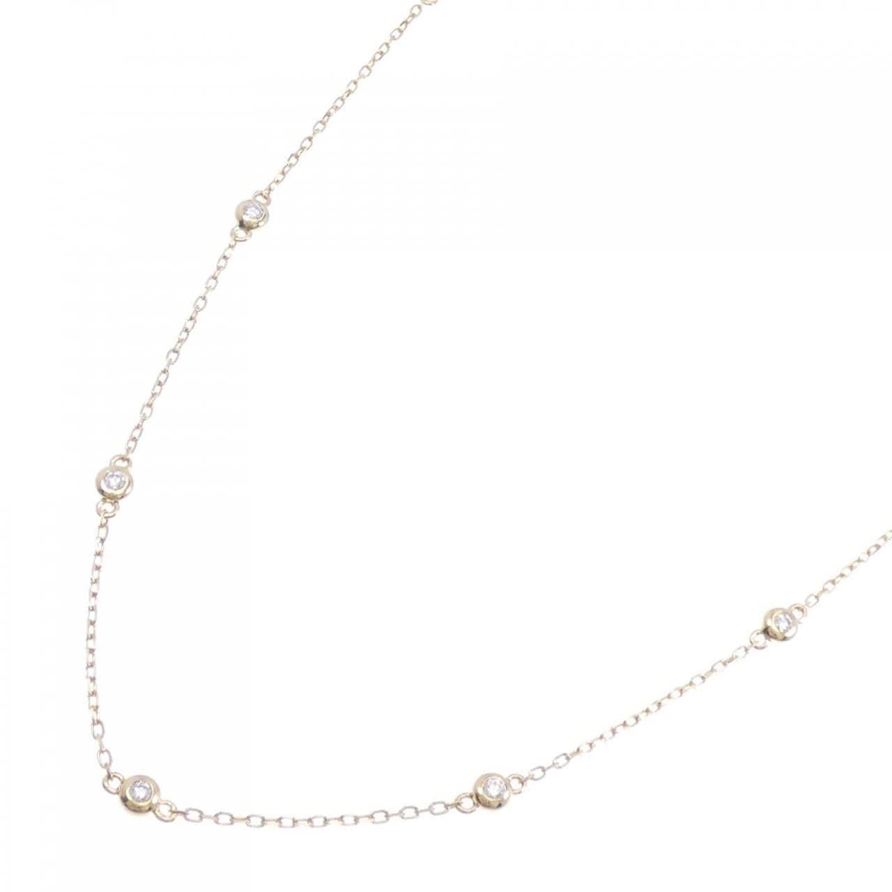 MIKIMOTO Diamond Necklace 0.26CT
