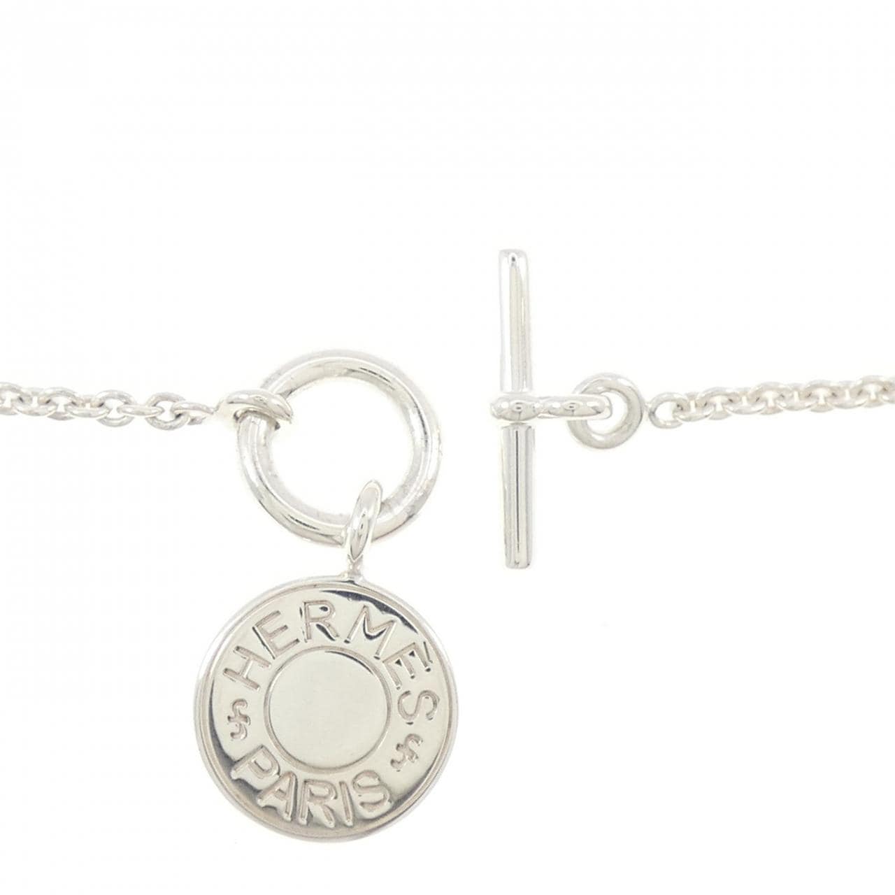 HERMES amulettes H Confetti Necklace