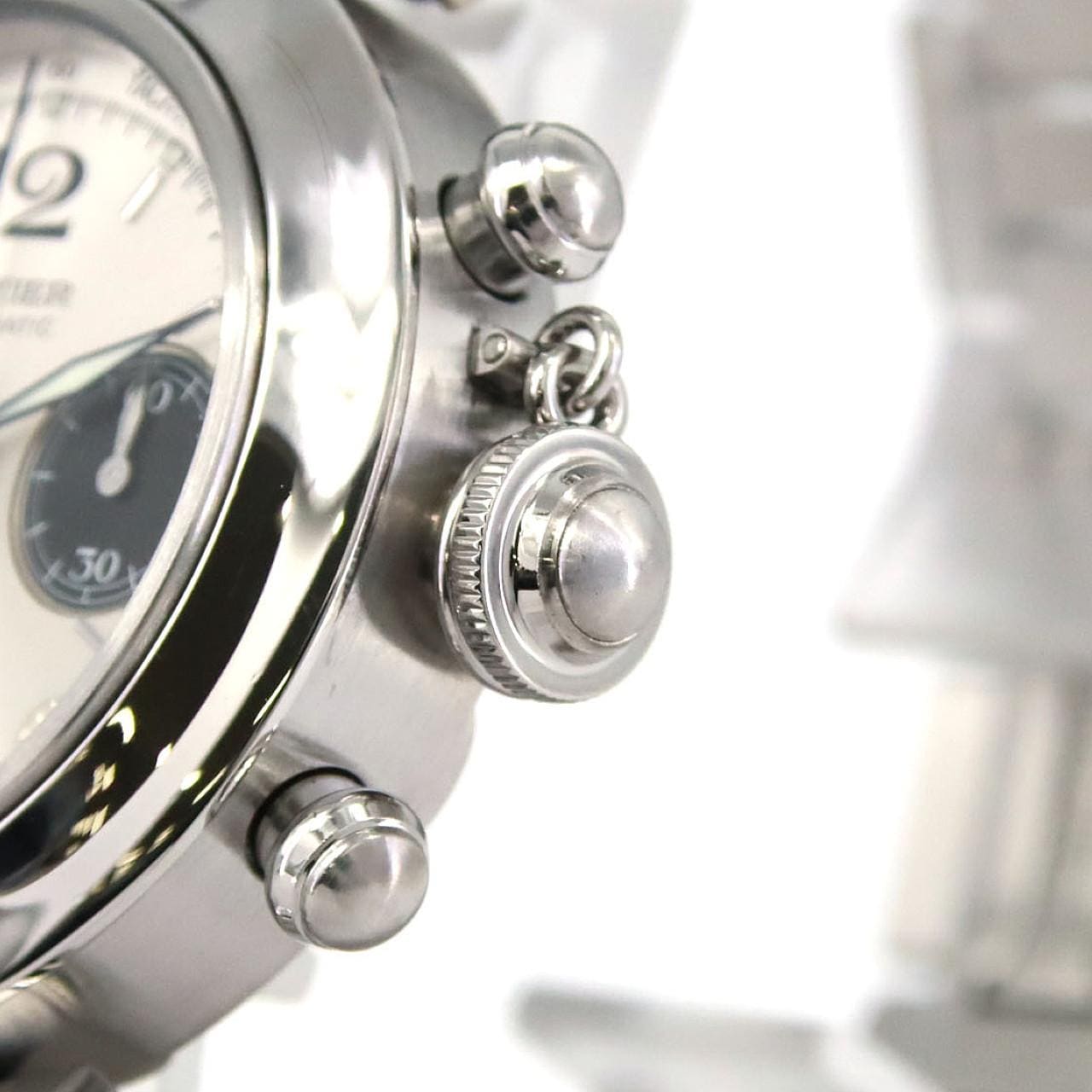 カルティエ パシャCクロノグラフ W31048M7 SS 自動巻