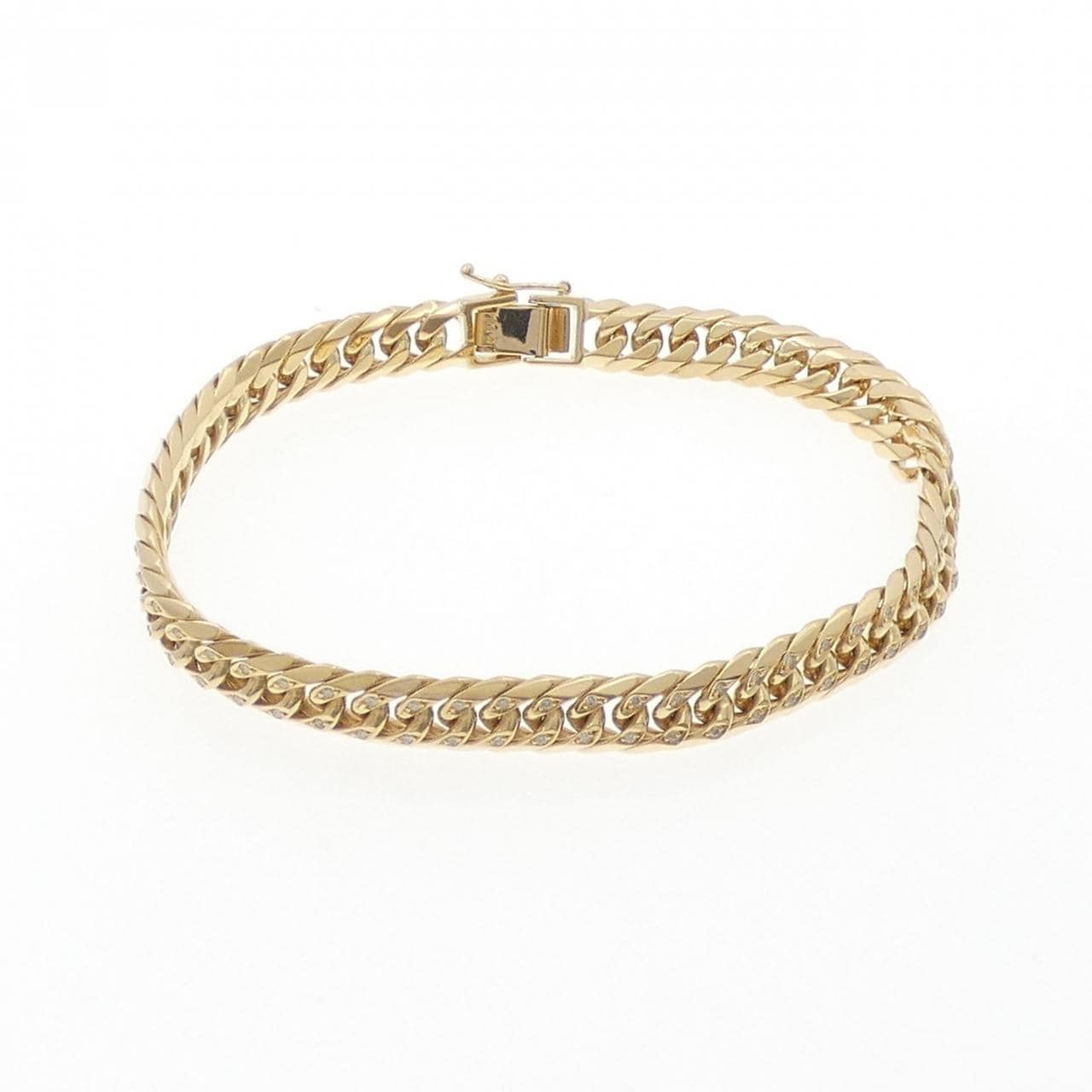 K18YG ダイヤモンド キヘイ ブレスレット 0.85CT 20cm