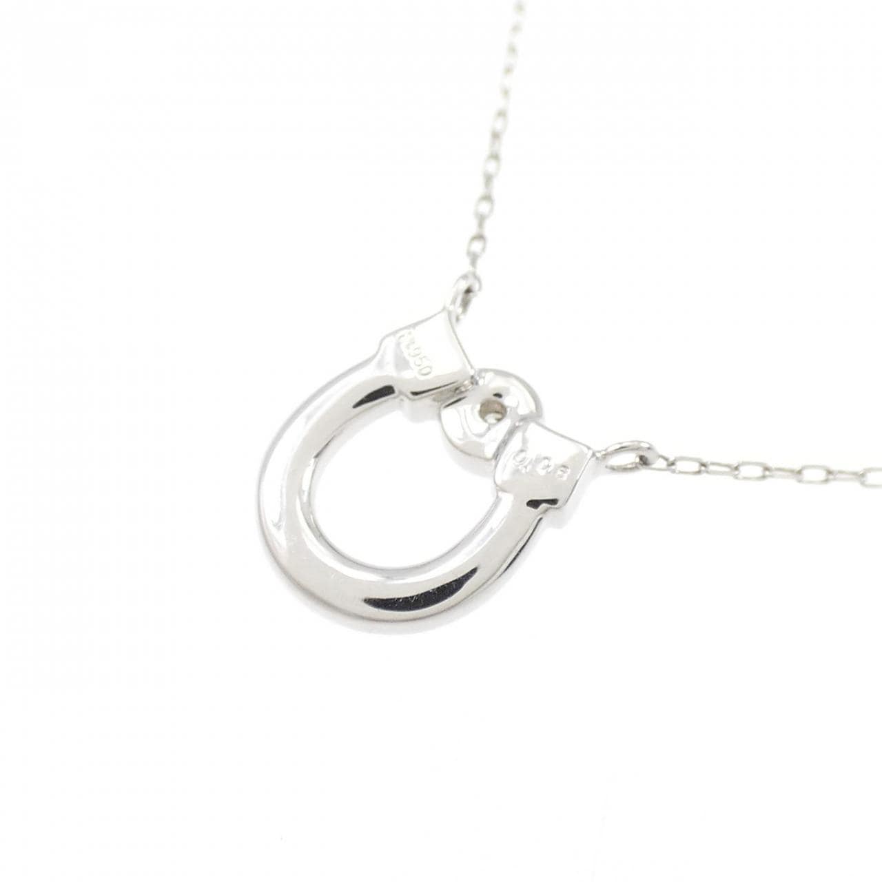 【新品】PT ダイヤモンド ネックレス 0.06CT
