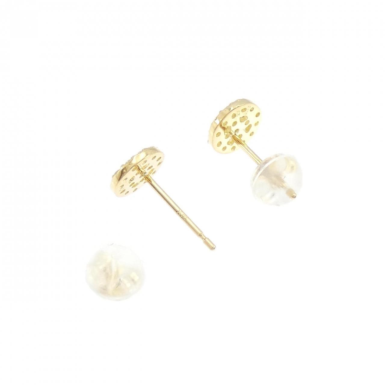 [再加工款] K18YG钻石耳环0.20CT