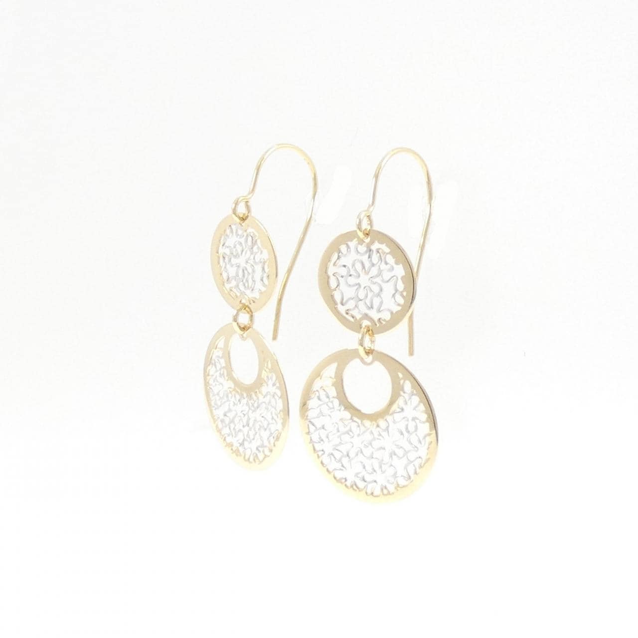 K18YG/K18WG ピアス