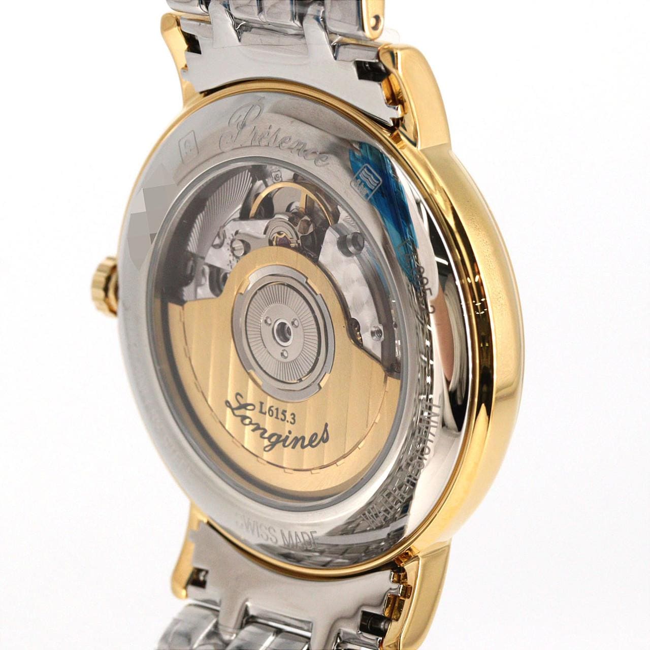 【新品】ロンジン プレザンス コンビ L4.805.2.11.7 SSxGP 自動巻