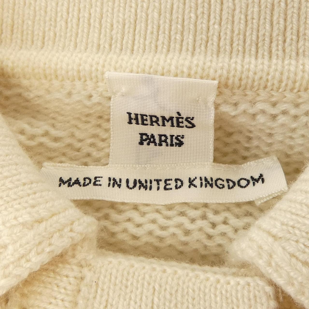 エルメス HERMES カナディアンボタン 5E2727D1 カーディガン