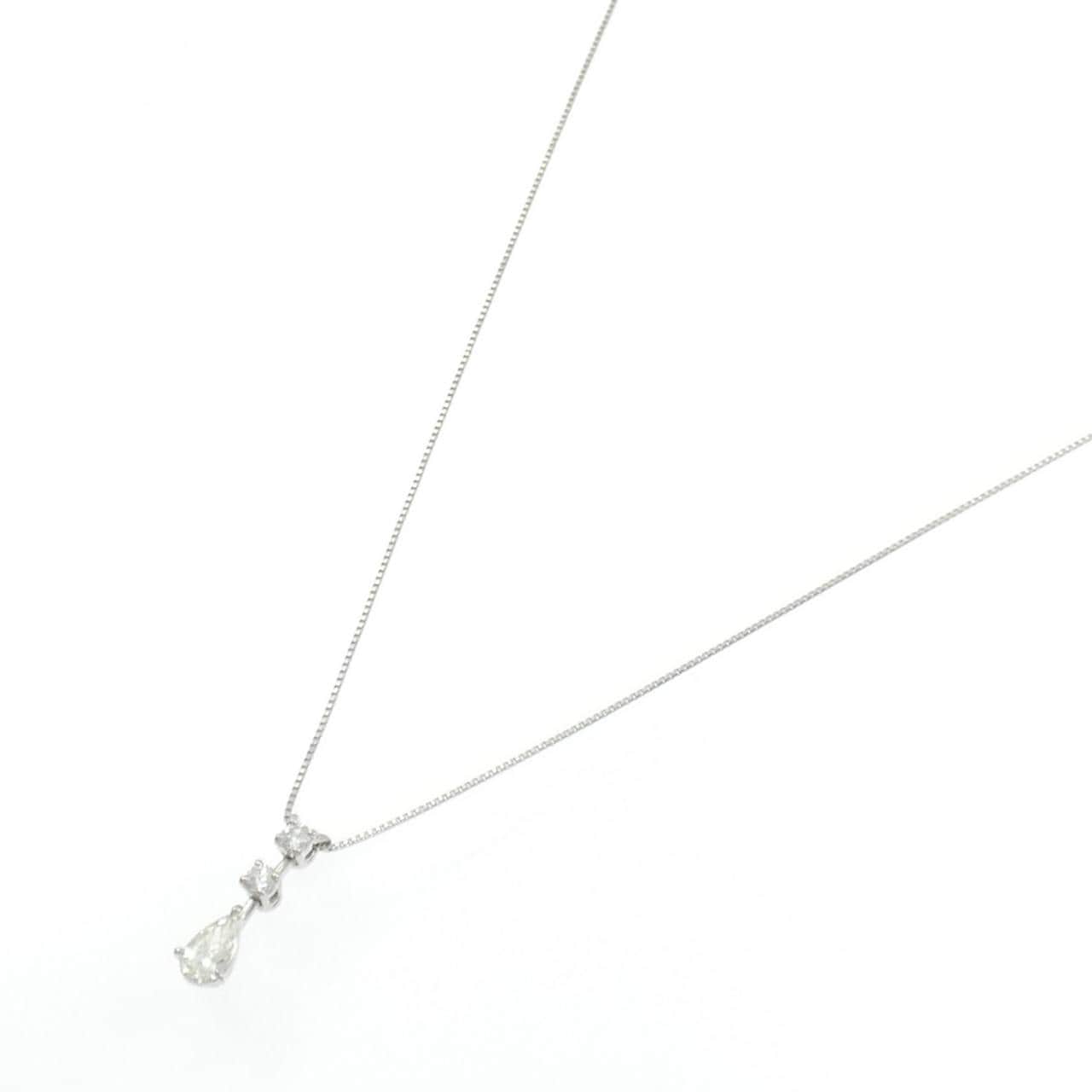 PT900/PT850 ダイヤモンド ネックレス 0.22CT