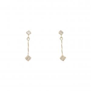 K18YG ダイヤモンド ピアス 0.2CT