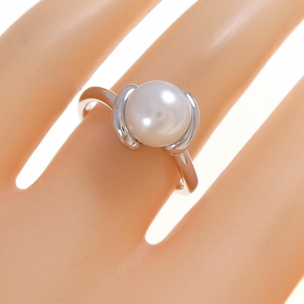 PT900 アコヤパール リング 7.6mm