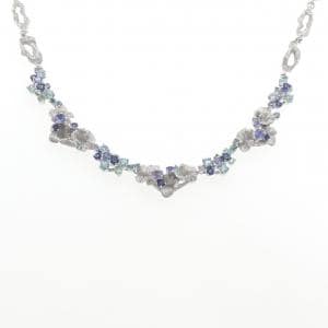 イワクラコウジ カラーストーン ネックレス