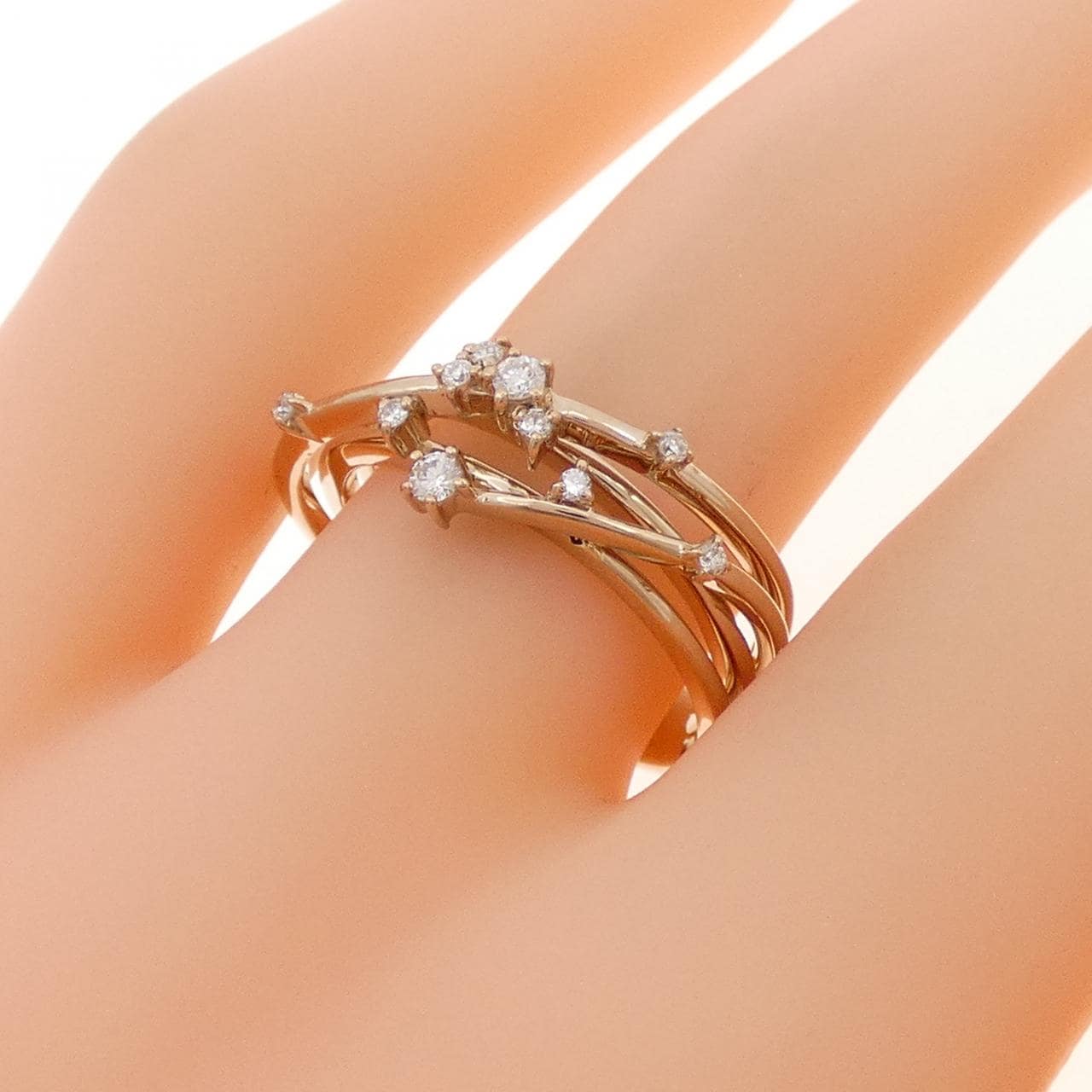 スタージュエリー ダイヤモンド リング 0.11CT