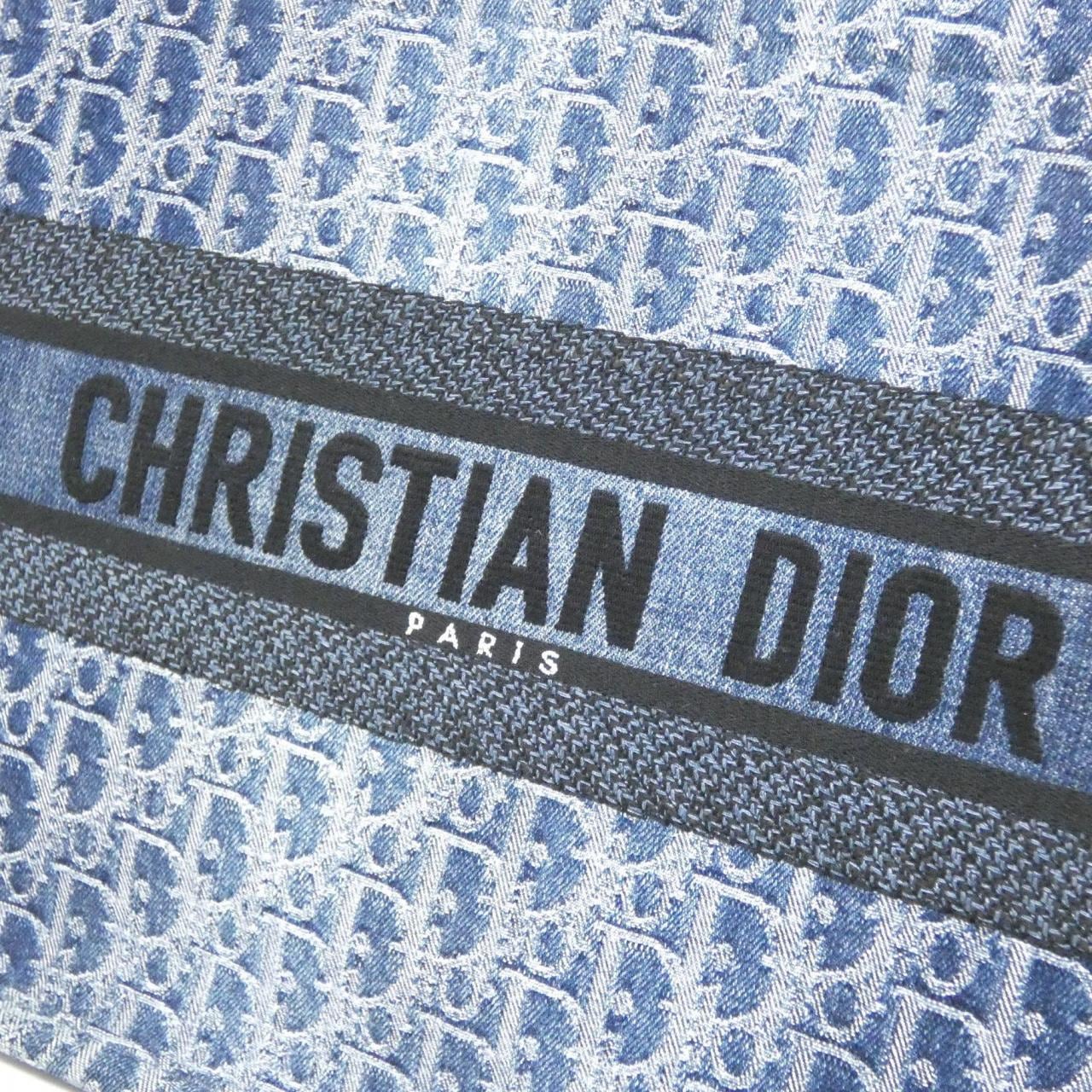 クリスチャンディオール DENIM DIOR OBLIQUE ディオール ブック トート ミディアム M1296ZEGC バッグ