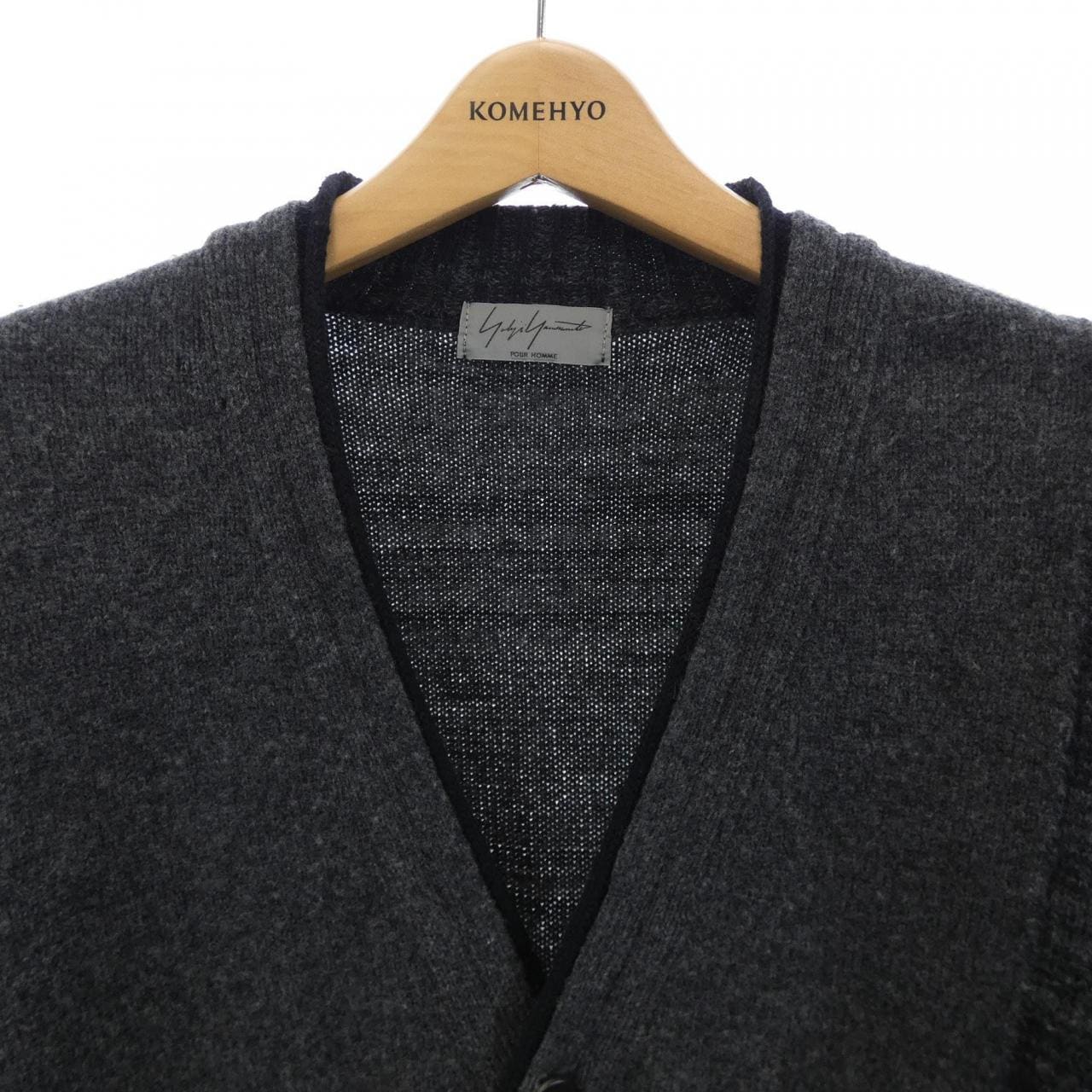 ヨウジヤマモトプールオム YOHJI YAMAMOTO POUR HOMME HY-K89-171 カーディガン