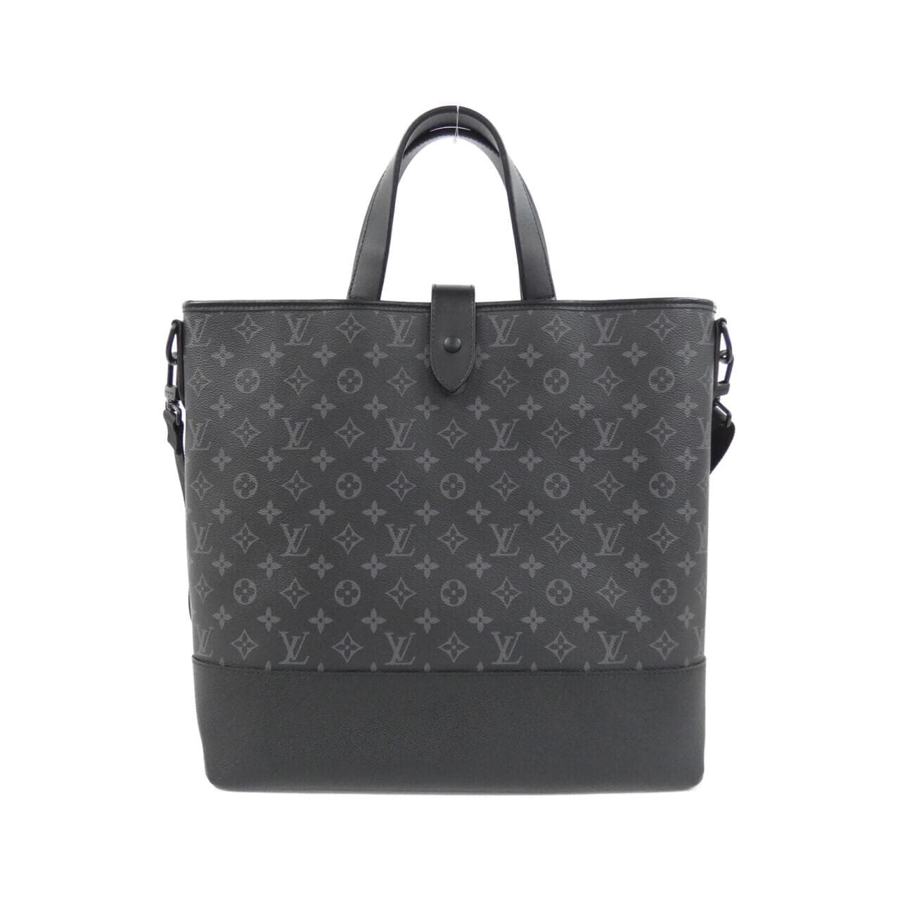 LOUIS VUITTON Monogram Eclipse Saumur Tote M45914 Bag