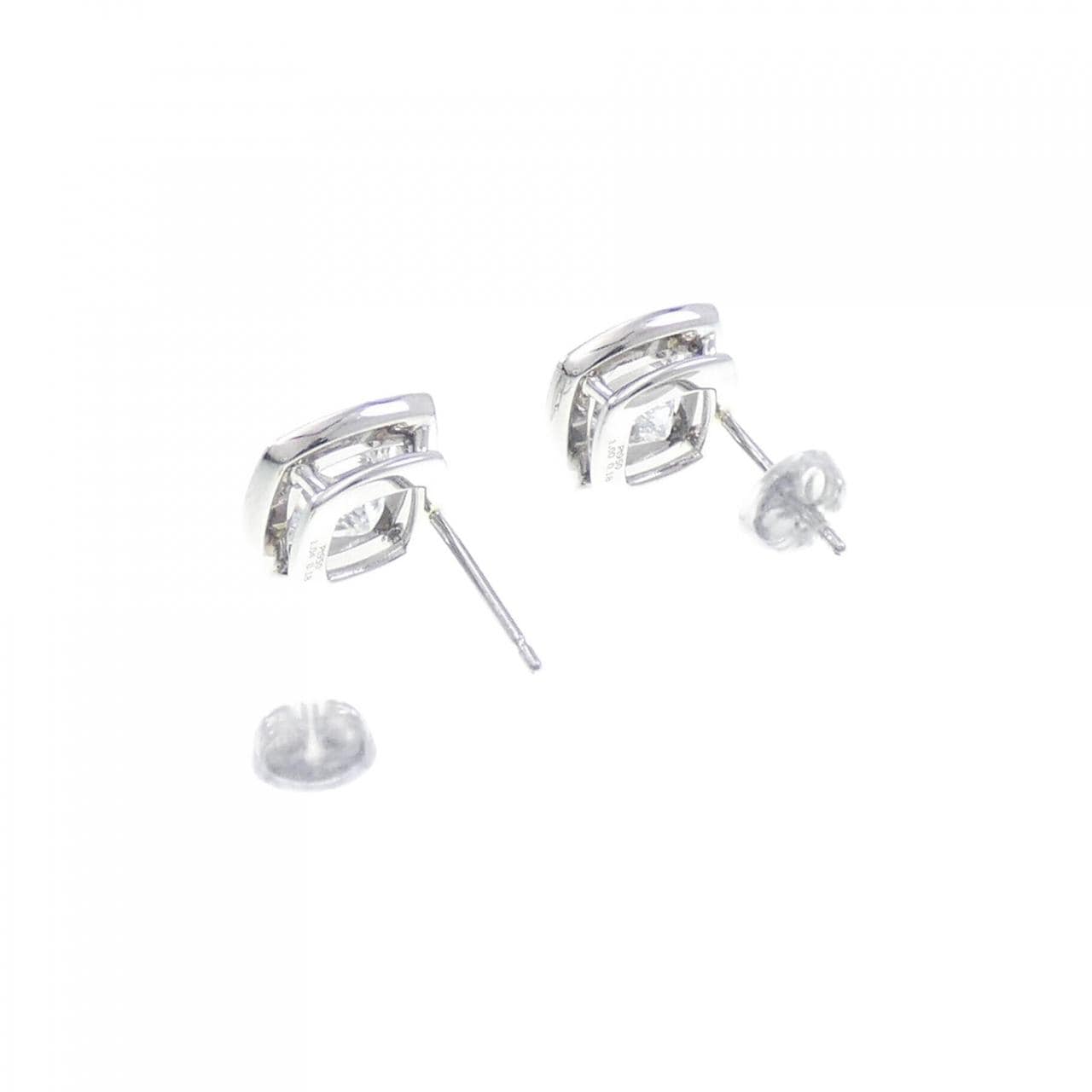 PT鑽石耳環 1.04CT 1.00CT D VS1 花式切割