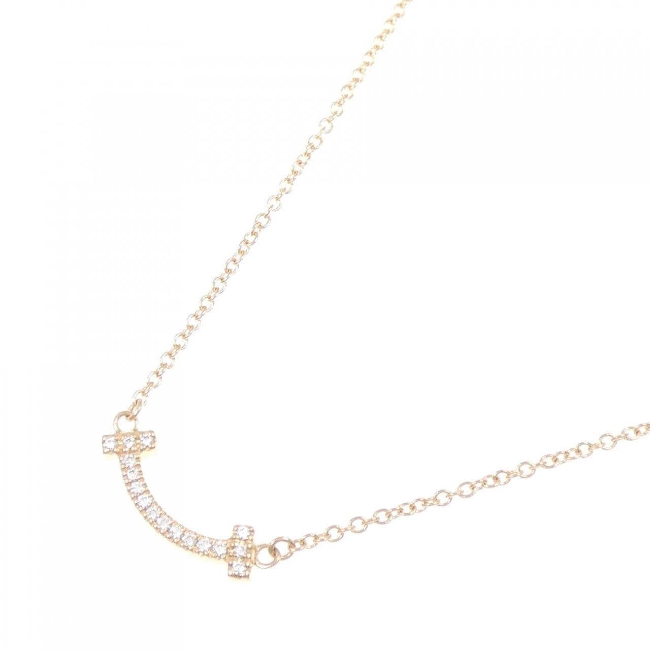 ティファニー Tスマイル ミニ ネックレス