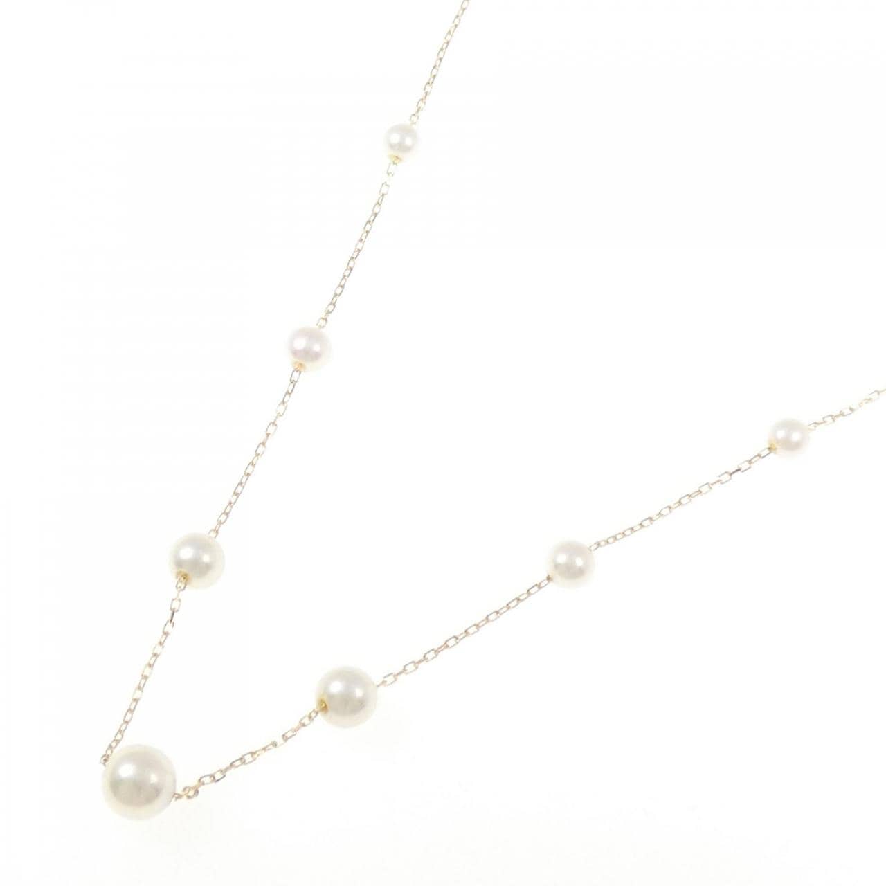 K18YG アコヤパール ネックレス