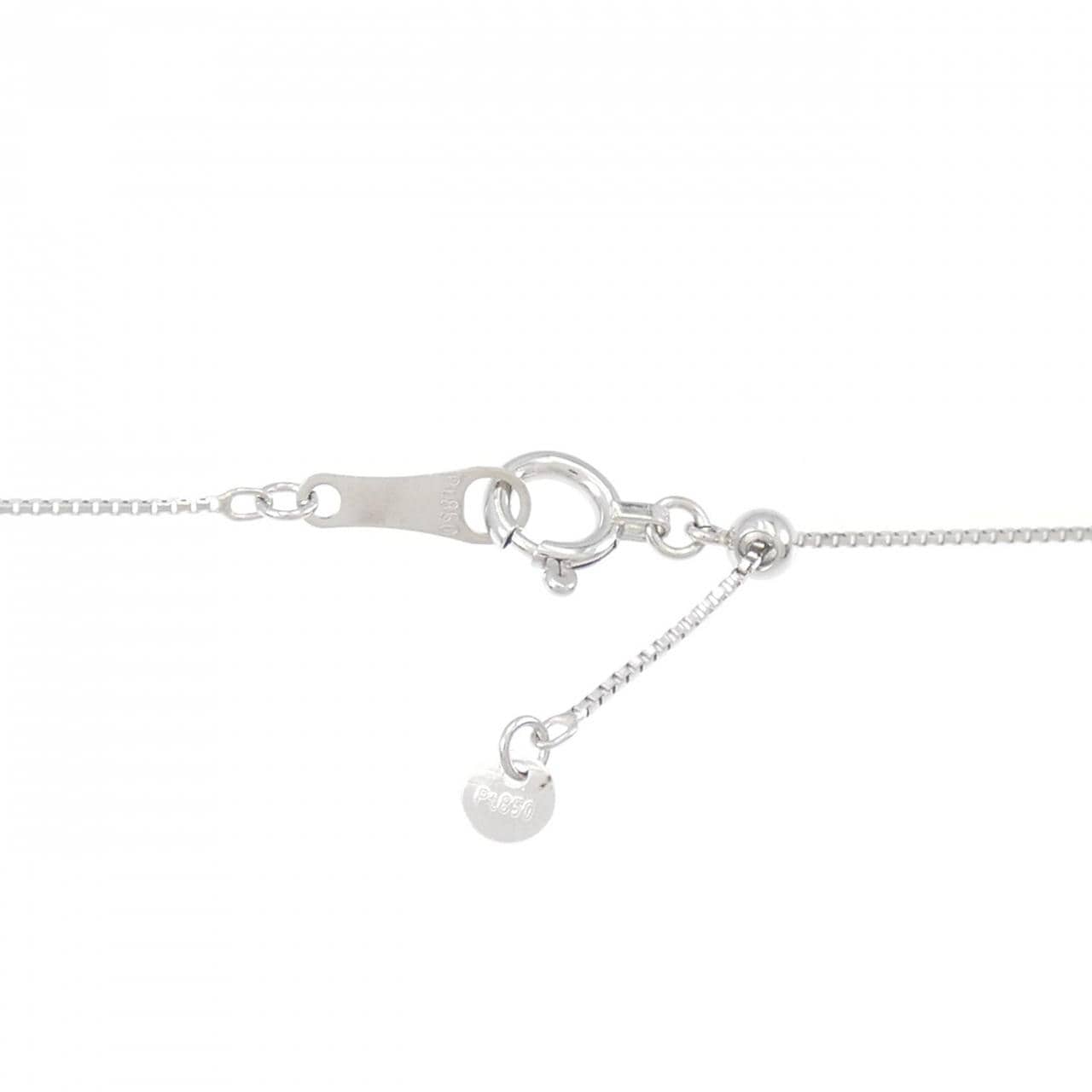 【新品】PT ダイヤモンド ネックレス 0.18CT