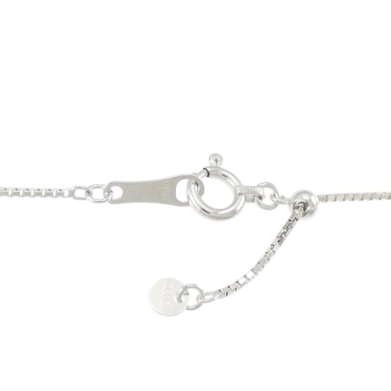 K18WG クロス ダイヤモンド ネックレス 0.52CT