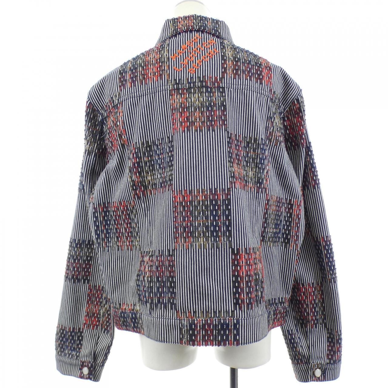 ルイヴィトン LOUIS VUITTON ヒッコリーダミエデニムジャケット HRA76WMJP ジャケット