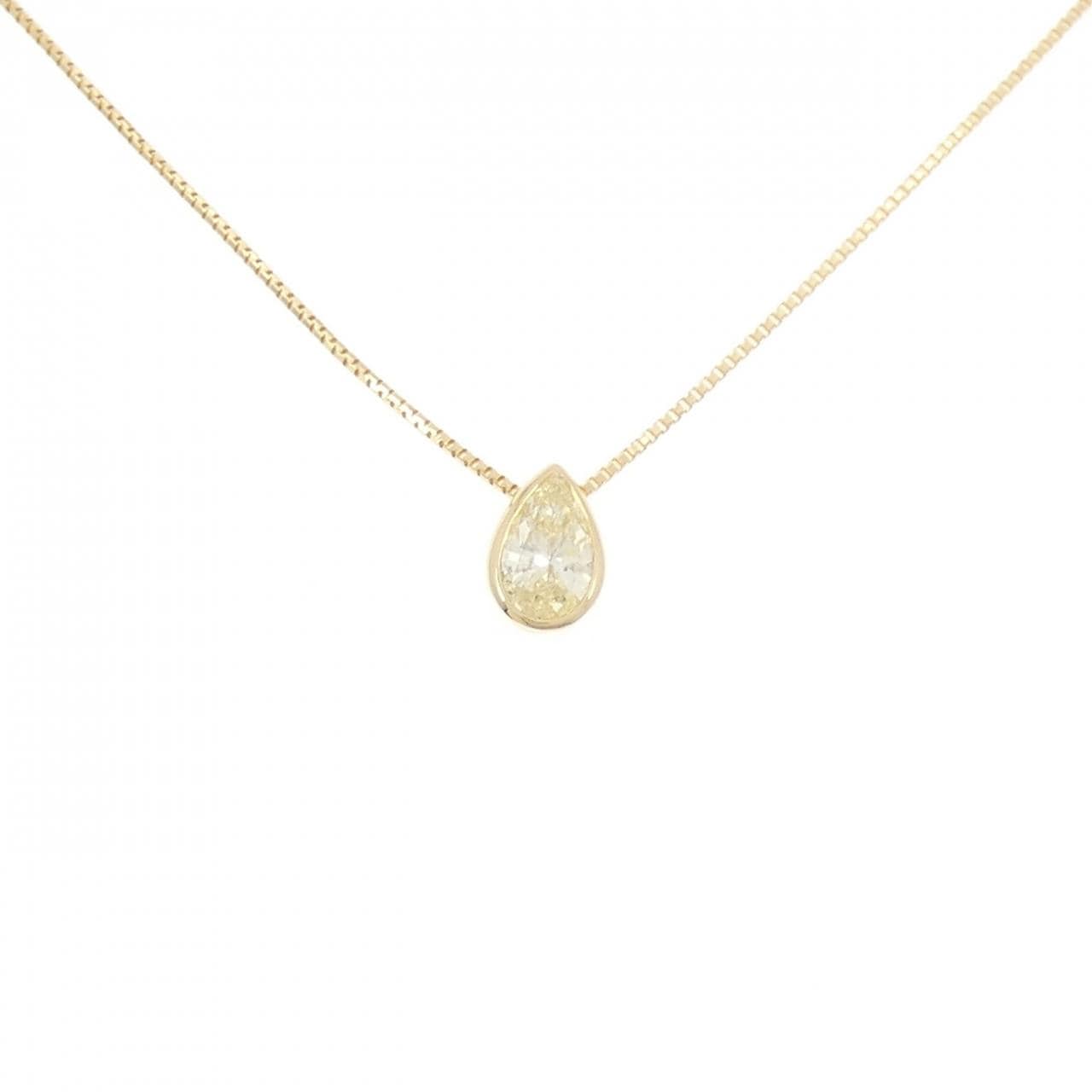 K18YG ダイヤモンド ネックレス 0.59CT