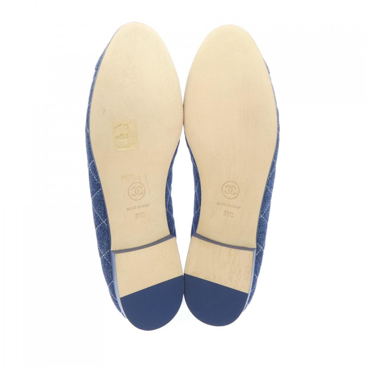 シャネル CHANEL バレリーナ G26250B23521 フラットシューズ