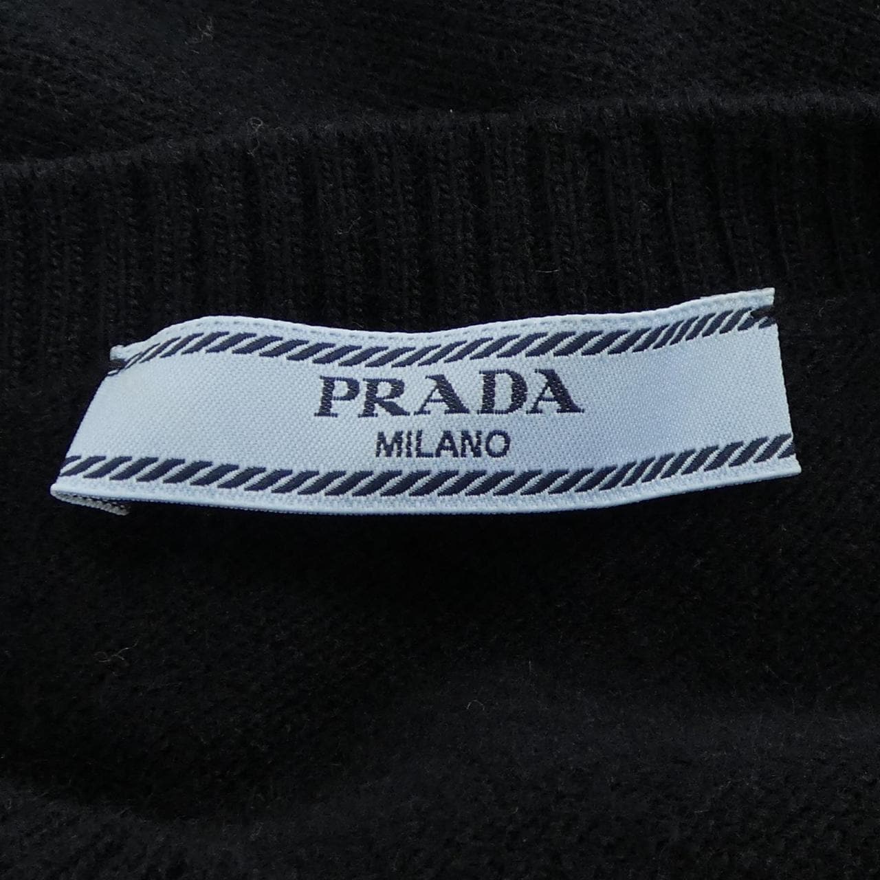 プラダ PRADA インターシャ ロゴ P24S1L S221 11N1 ニット